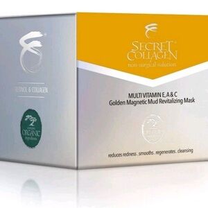Golden Magnetic Mud Revitalizing Mask - Gold